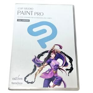 Clip Studio Paint Pro Full Version Windows & Mac Illustrations CD